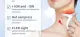 Facial Neck Lifting Machine Sonic Face Massager Beauty Device,Wrinkles Remover Skin Rejuvenation Anti-aging Rechargeable 3 Modes,White