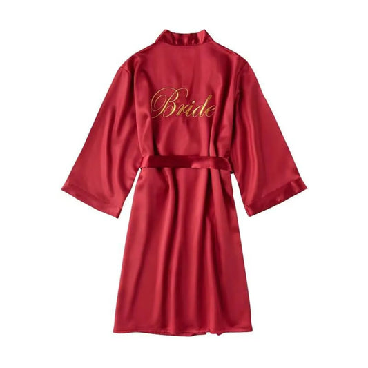 Silk Satin Robe for Women | Night Silk Robes Night Suit for Women