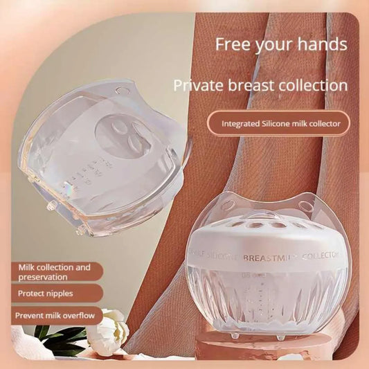 Breastfeeding Essentials - Silicone Nipple Protector with Breastmilk Collector and Nursing Cup